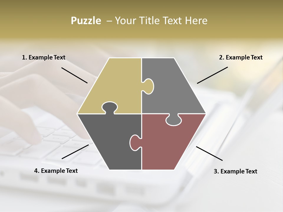 Eating Bowl Orange PowerPoint Template