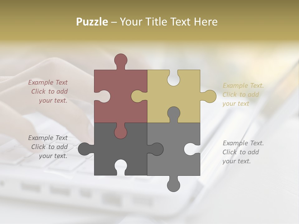 Eating Bowl Orange PowerPoint Template