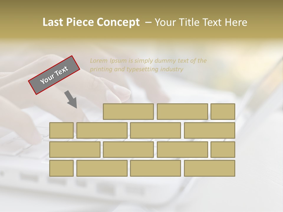 Eating Bowl Orange PowerPoint Template