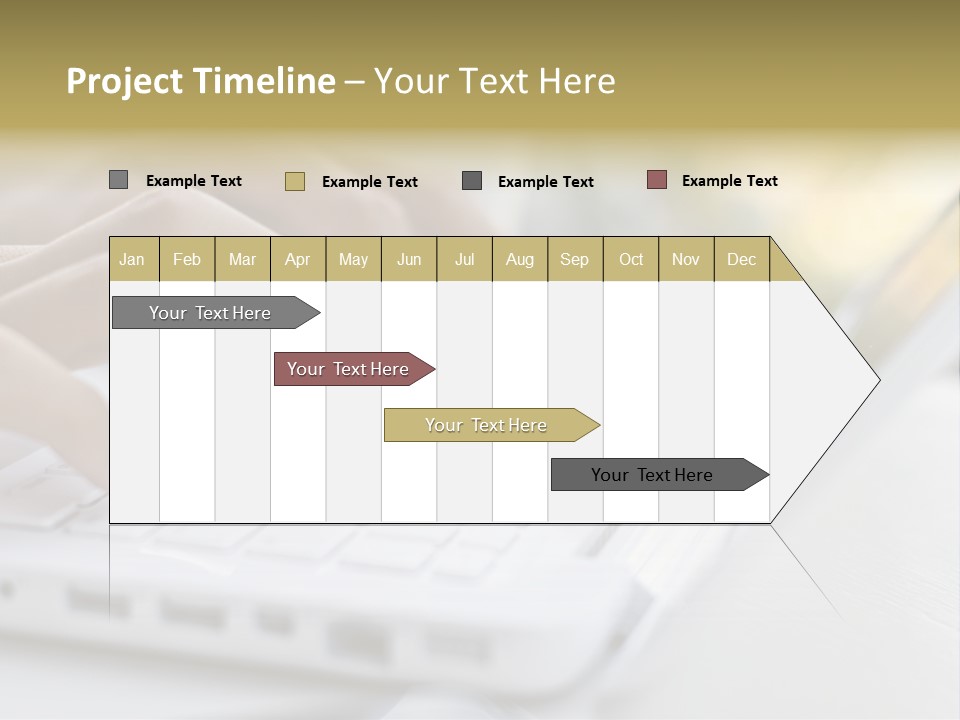 Eating Bowl Orange PowerPoint Template