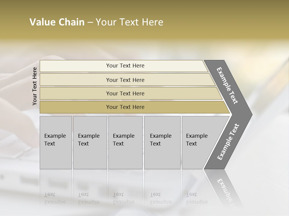 Eating Bowl Orange PowerPoint Template