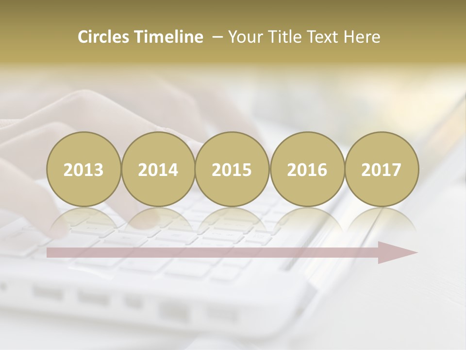 Eating Bowl Orange PowerPoint Template