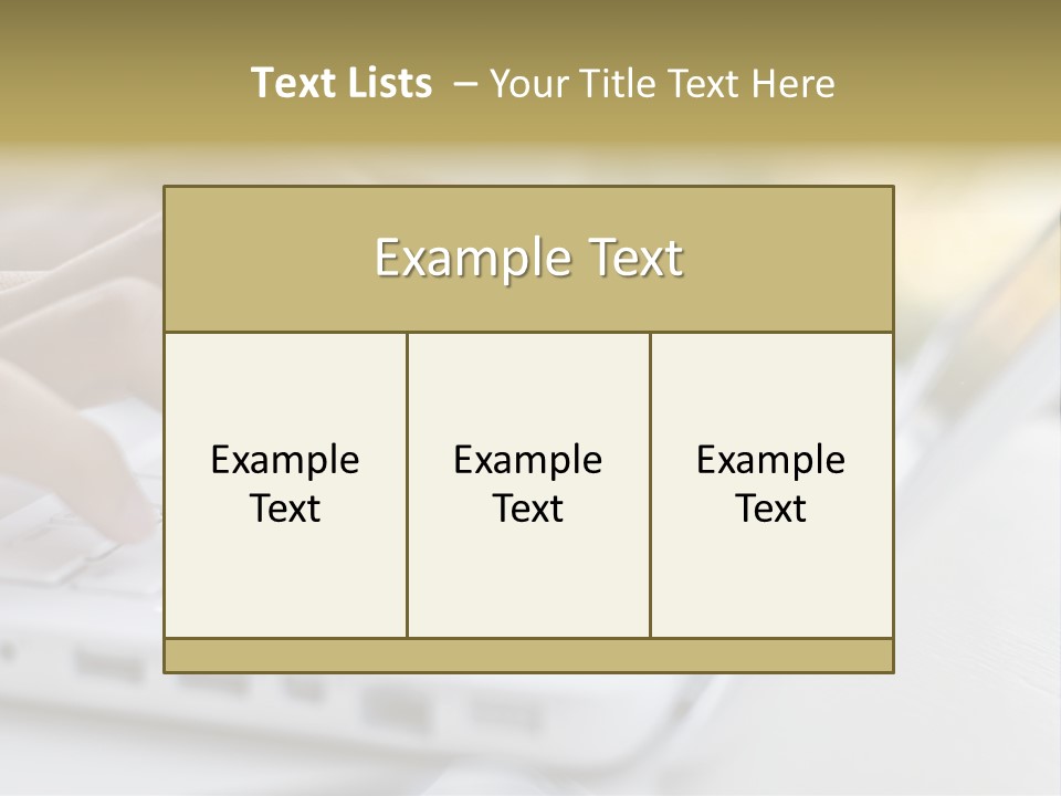 Eating Bowl Orange PowerPoint Template
