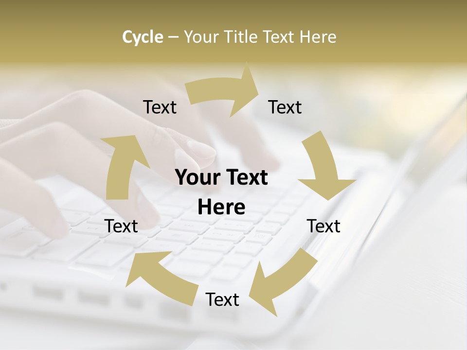 Eating Bowl Orange PowerPoint Template