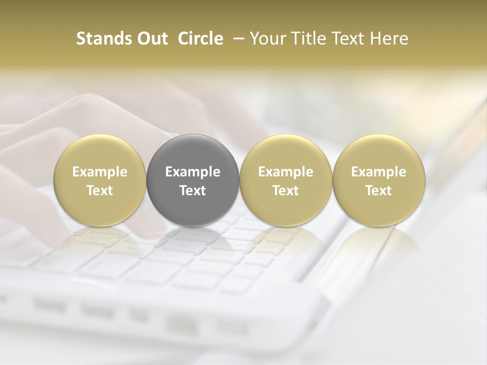 Eating Bowl Orange PowerPoint Template