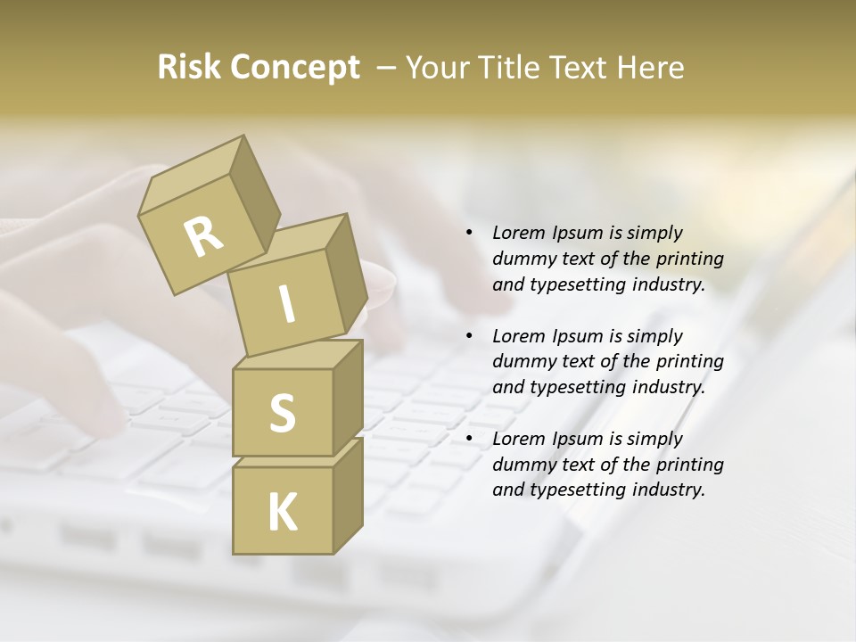 Eating Bowl Orange PowerPoint Template