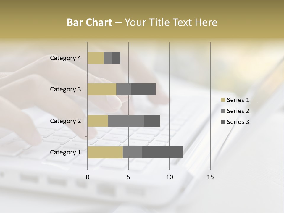 Eating Bowl Orange PowerPoint Template