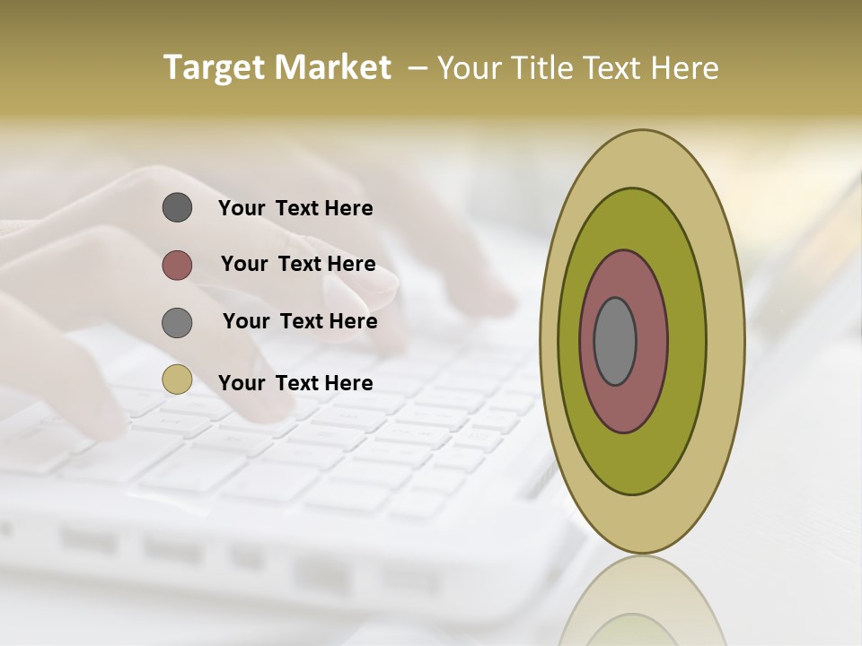 Eating Bowl Orange PowerPoint Template