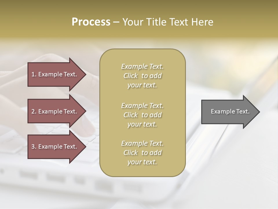Eating Bowl Orange PowerPoint Template