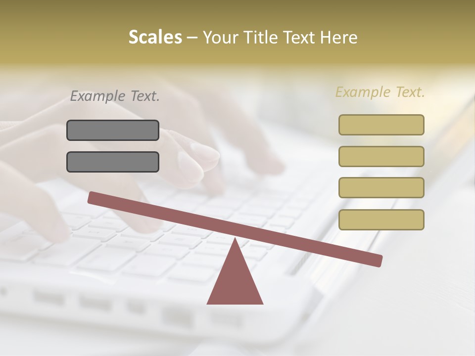 Eating Bowl Orange PowerPoint Template