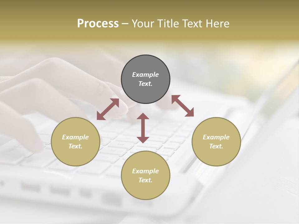 Eating Bowl Orange PowerPoint Template