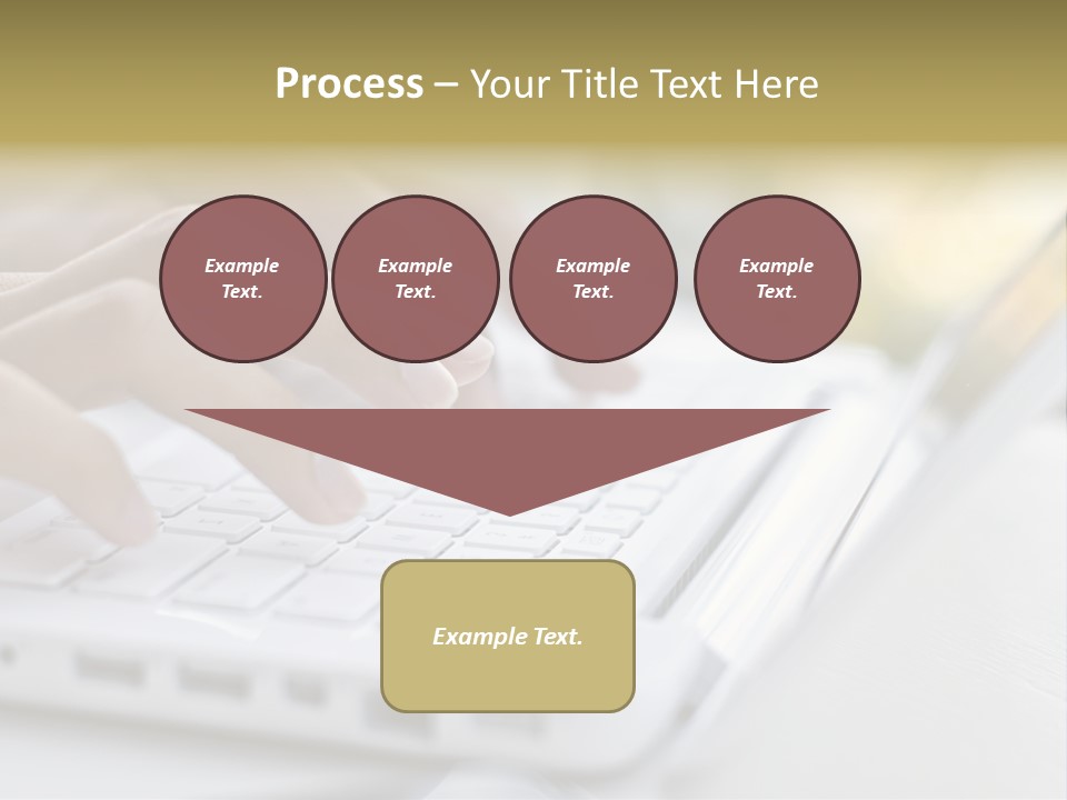 Eating Bowl Orange PowerPoint Template