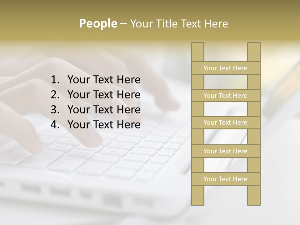 Eating Bowl Orange PowerPoint Template