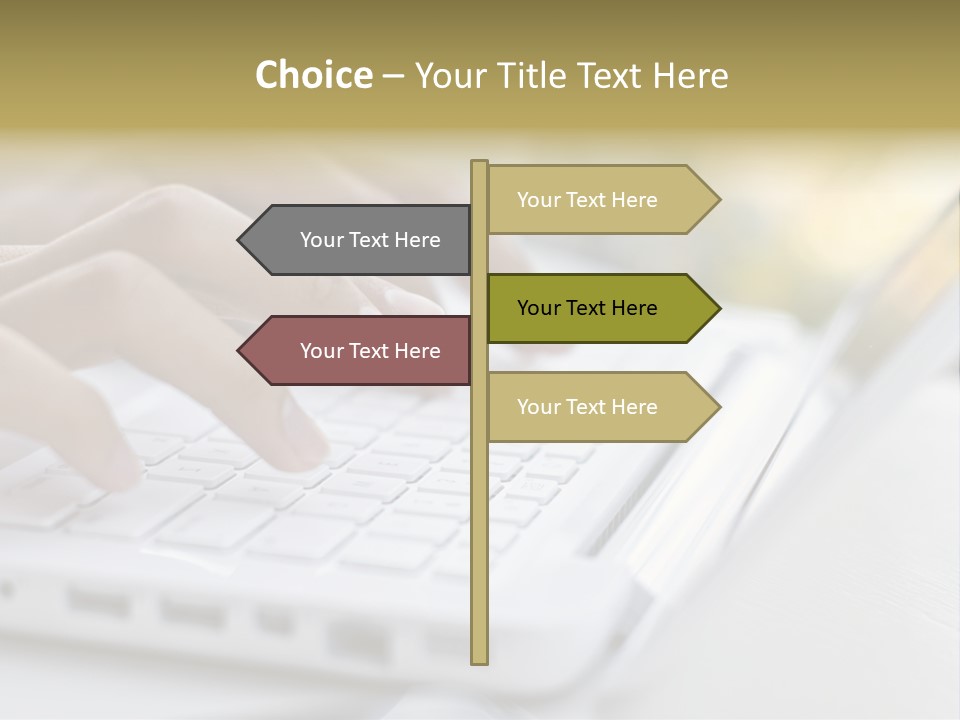 Eating Bowl Orange PowerPoint Template