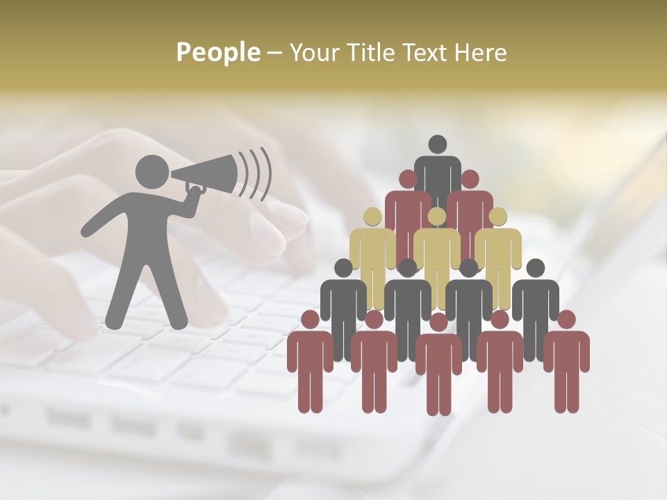 Eating Bowl Orange PowerPoint Template