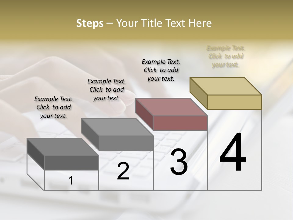 Eating Bowl Orange PowerPoint Template