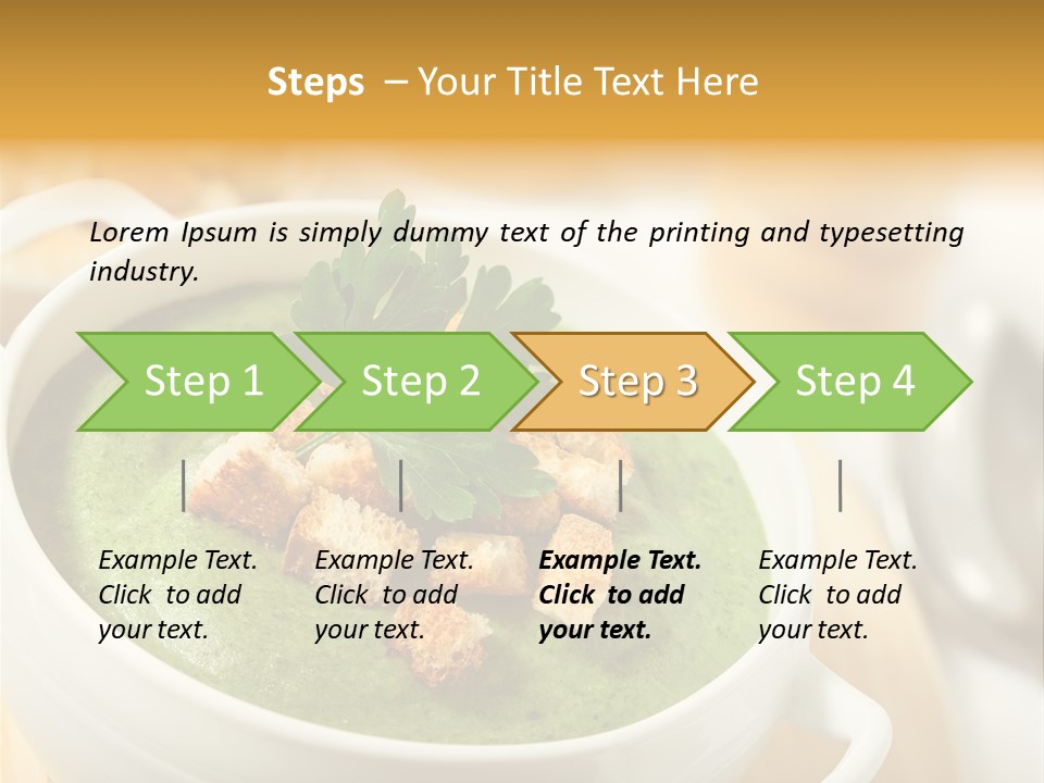 Glamorous Piquant Ethnic Food PowerPoint Template
