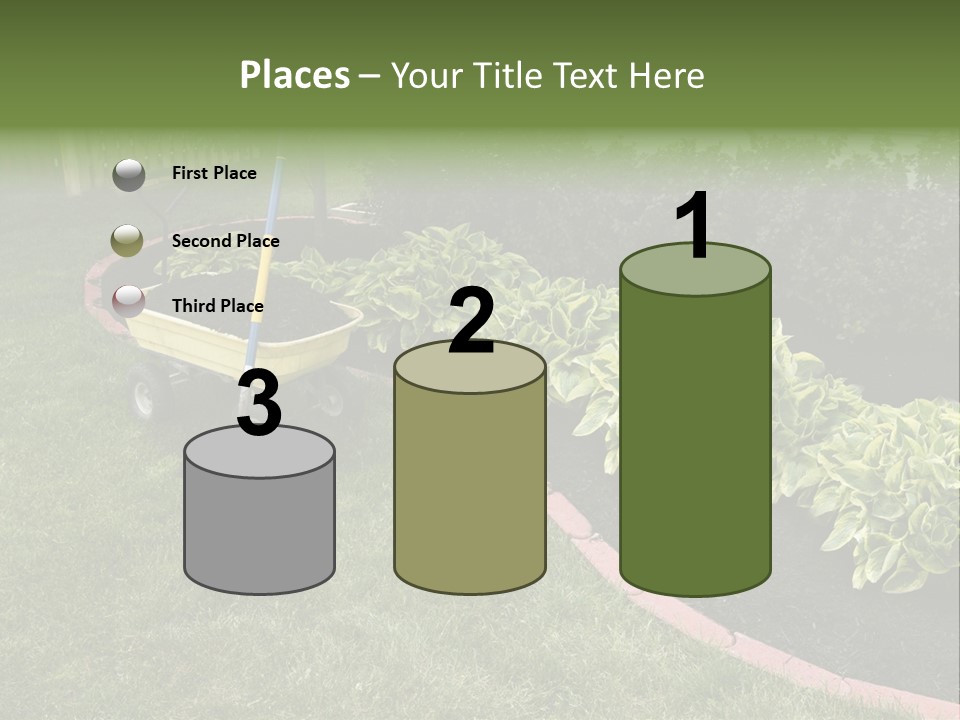 Shredded Birch Grow PowerPoint Template