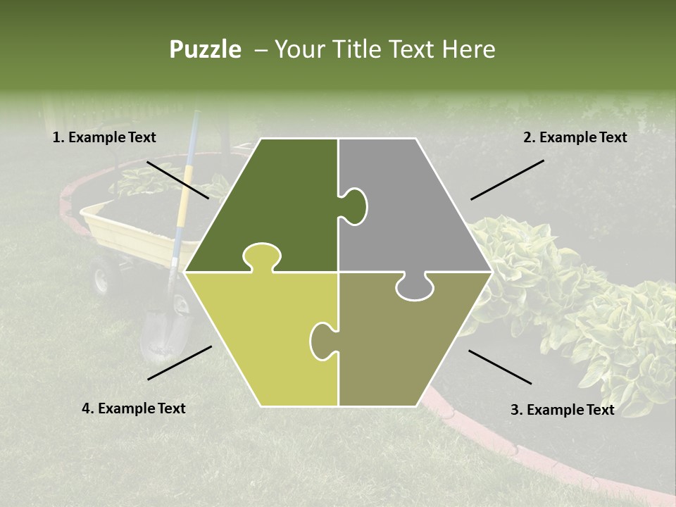 Shredded Birch Grow PowerPoint Template