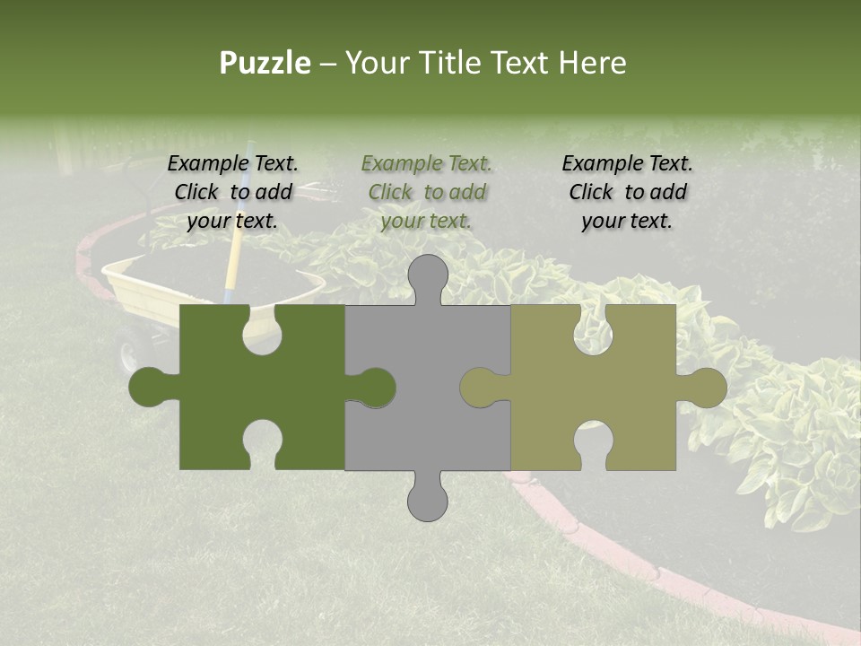 Shredded Birch Grow PowerPoint Template