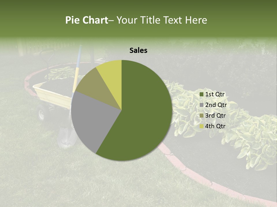 Shredded Birch Grow PowerPoint Template