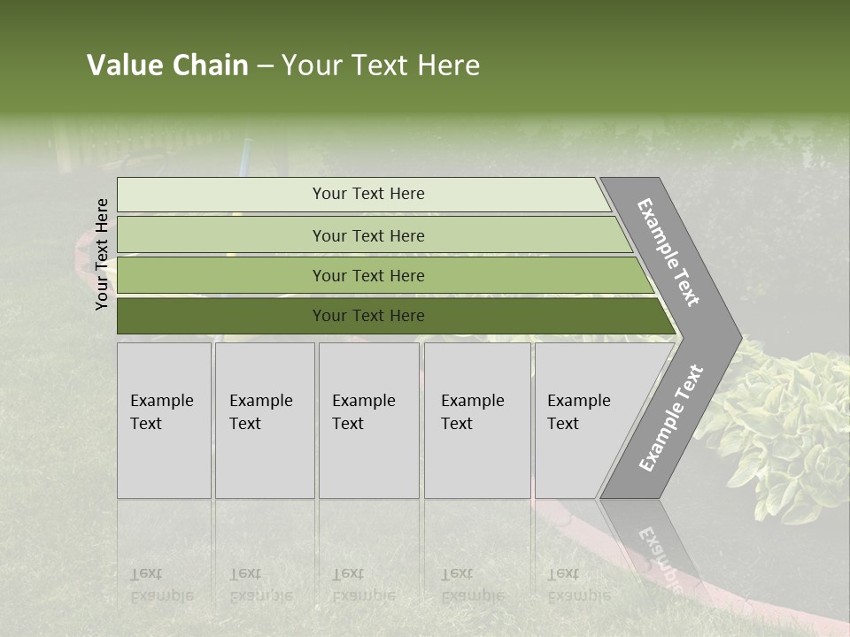 Shredded Birch Grow PowerPoint Template