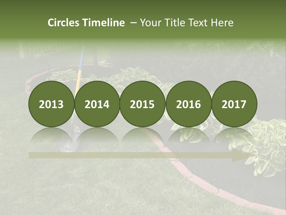 Shredded Birch Grow PowerPoint Template