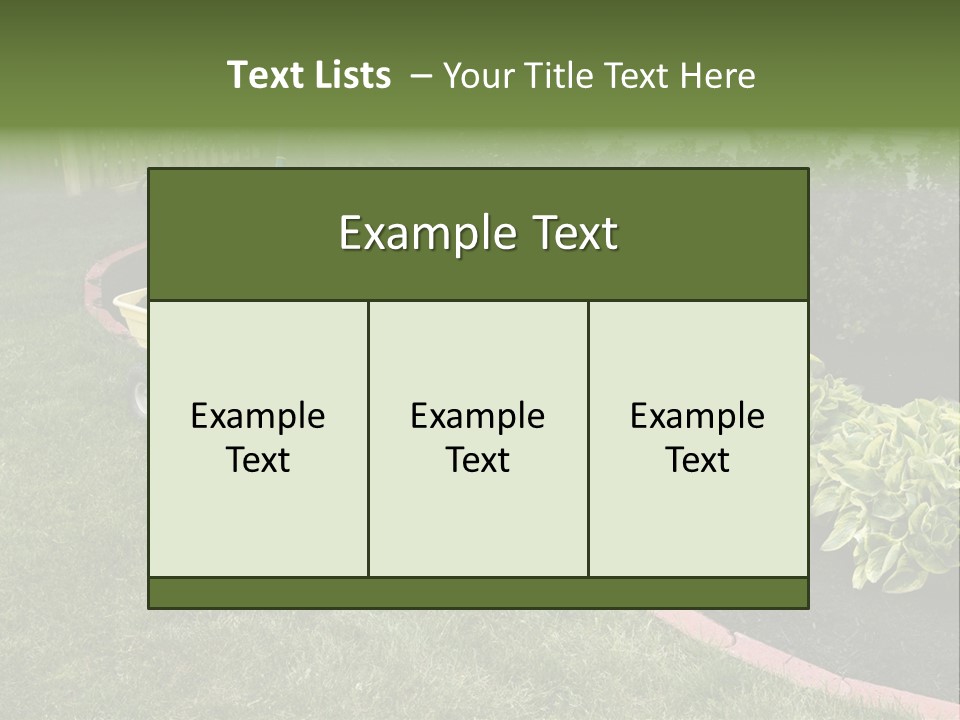 Shredded Birch Grow PowerPoint Template