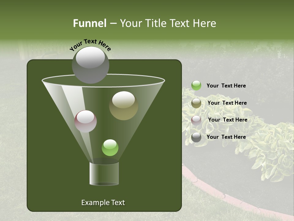Shredded Birch Grow PowerPoint Template