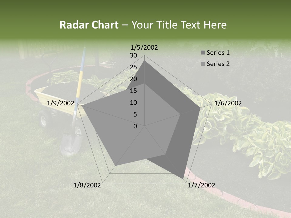 Shredded Birch Grow PowerPoint Template