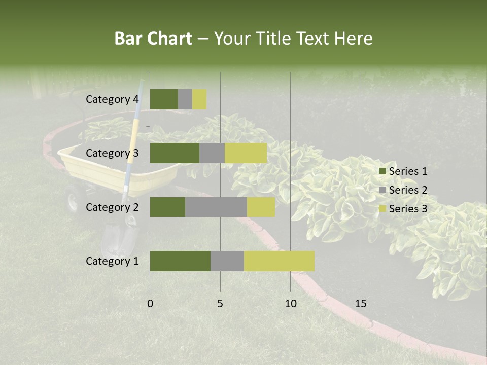 Shredded Birch Grow PowerPoint Template