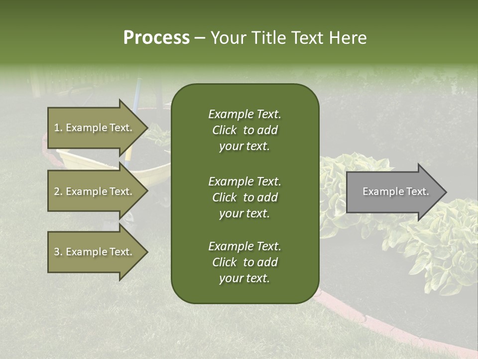 Shredded Birch Grow PowerPoint Template