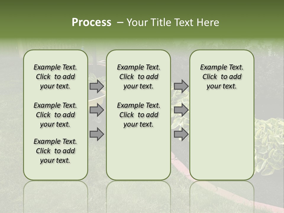 Shredded Birch Grow PowerPoint Template