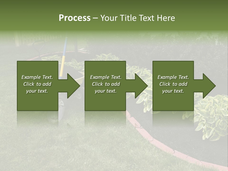 Shredded Birch Grow PowerPoint Template