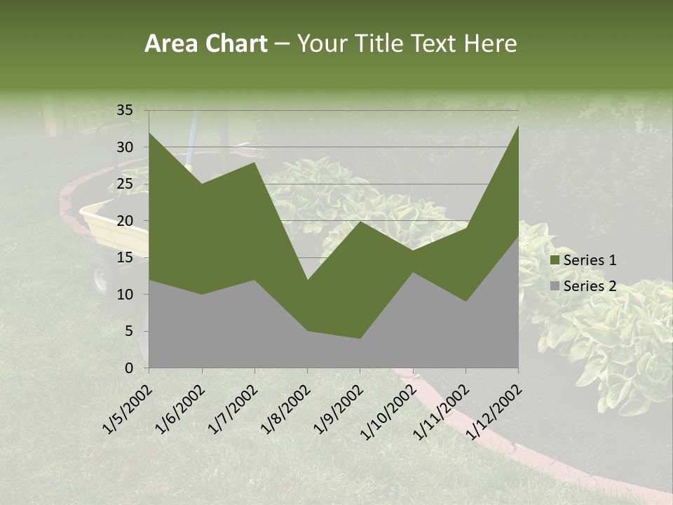 Shredded Birch Grow PowerPoint Template