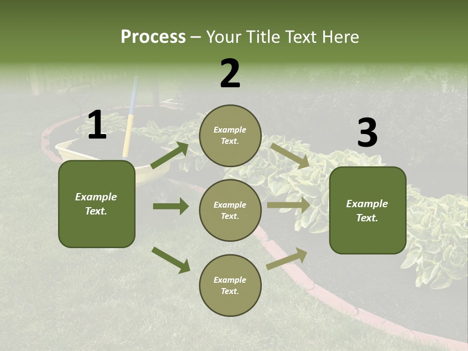 Shredded Birch Grow PowerPoint Template