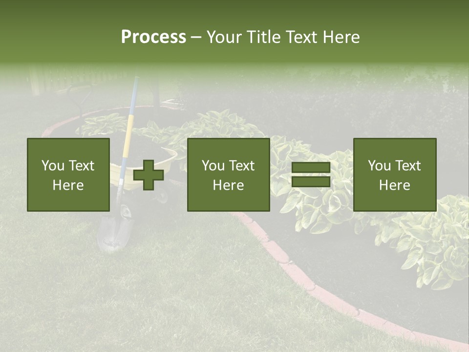 Shredded Birch Grow PowerPoint Template