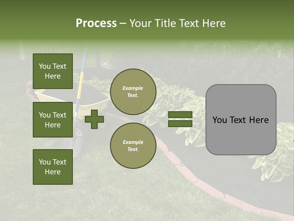 Shredded Birch Grow PowerPoint Template