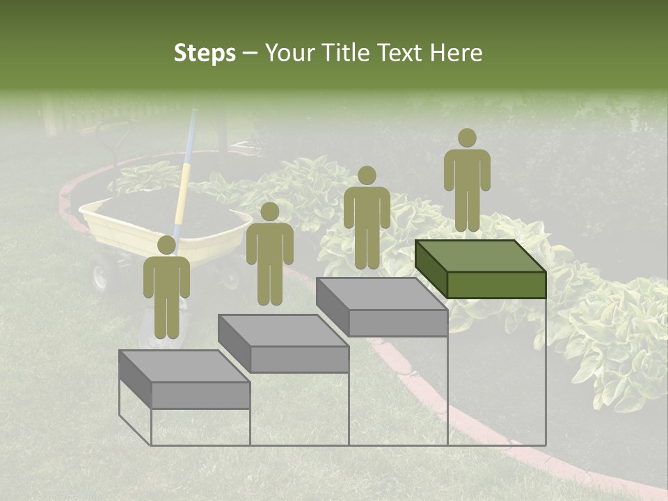 Shredded Birch Grow PowerPoint Template