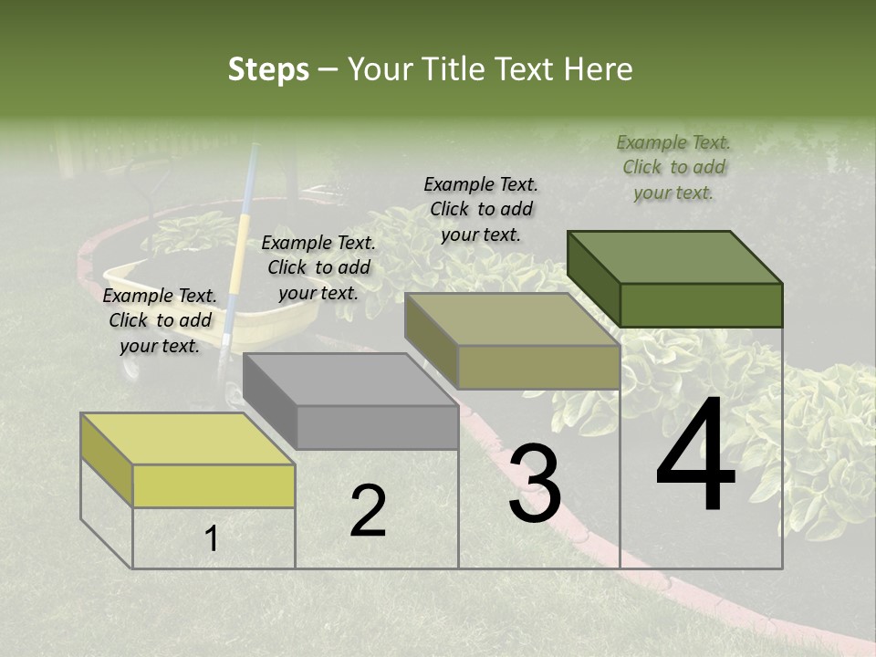 Shredded Birch Grow PowerPoint Template