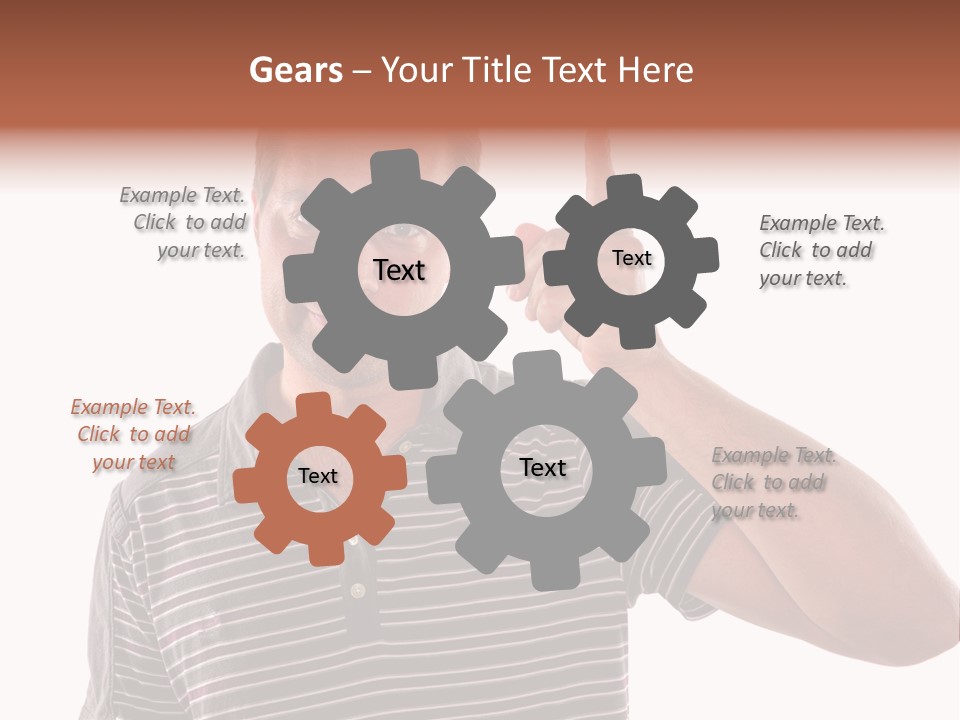 Head Facial Know It All PowerPoint Template