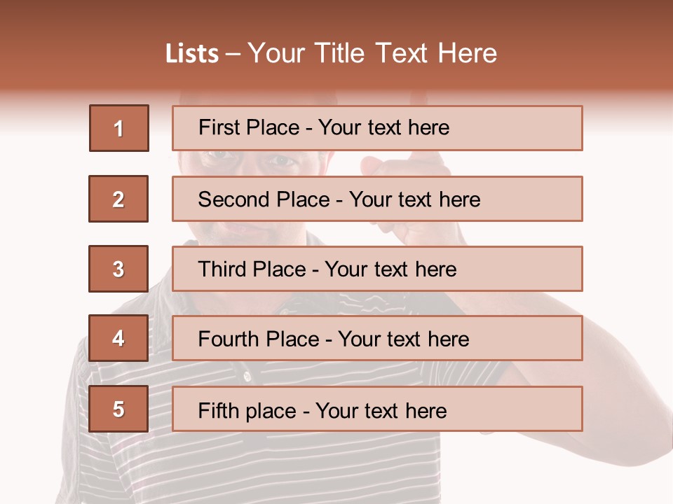 Head Facial Know It All PowerPoint Template