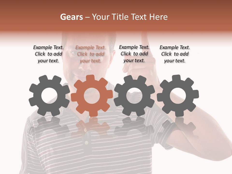 Head Facial Know It All PowerPoint Template