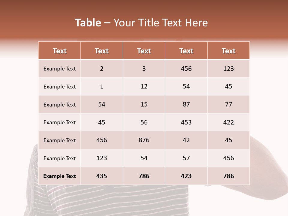 Head Facial Know It All PowerPoint Template