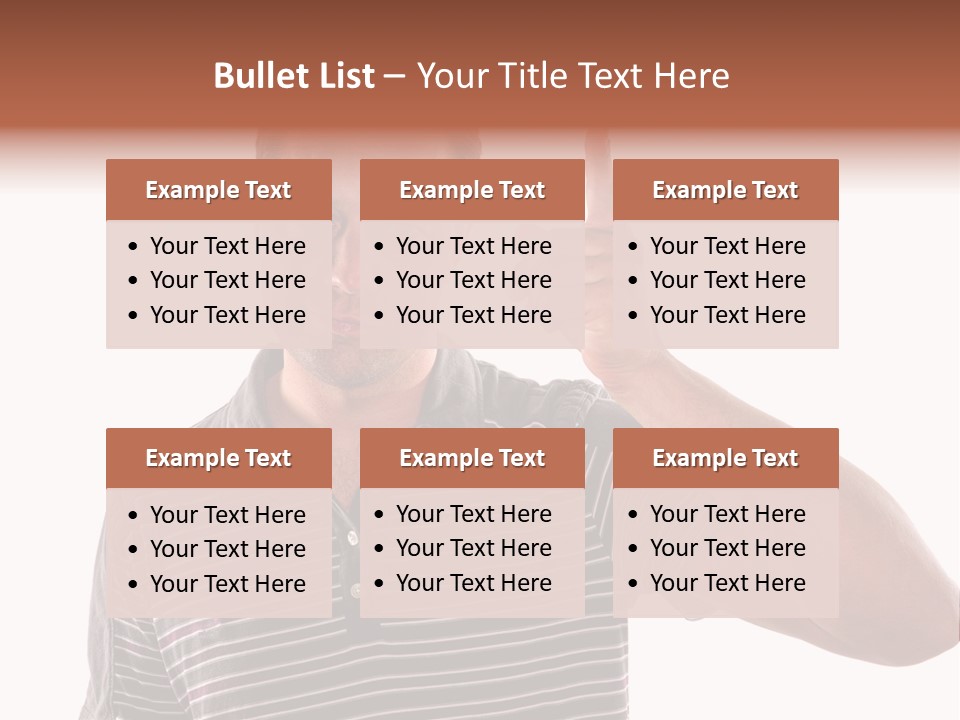 Head Facial Know It All PowerPoint Template