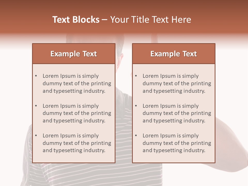 Head Facial Know It All PowerPoint Template