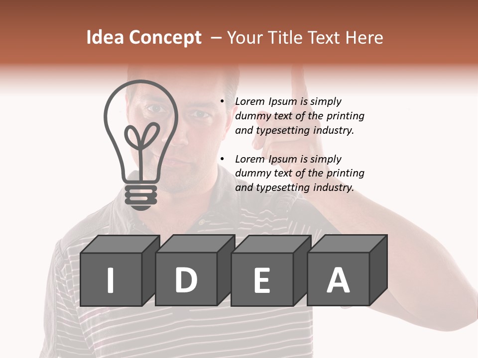 Head Facial Know It All PowerPoint Template