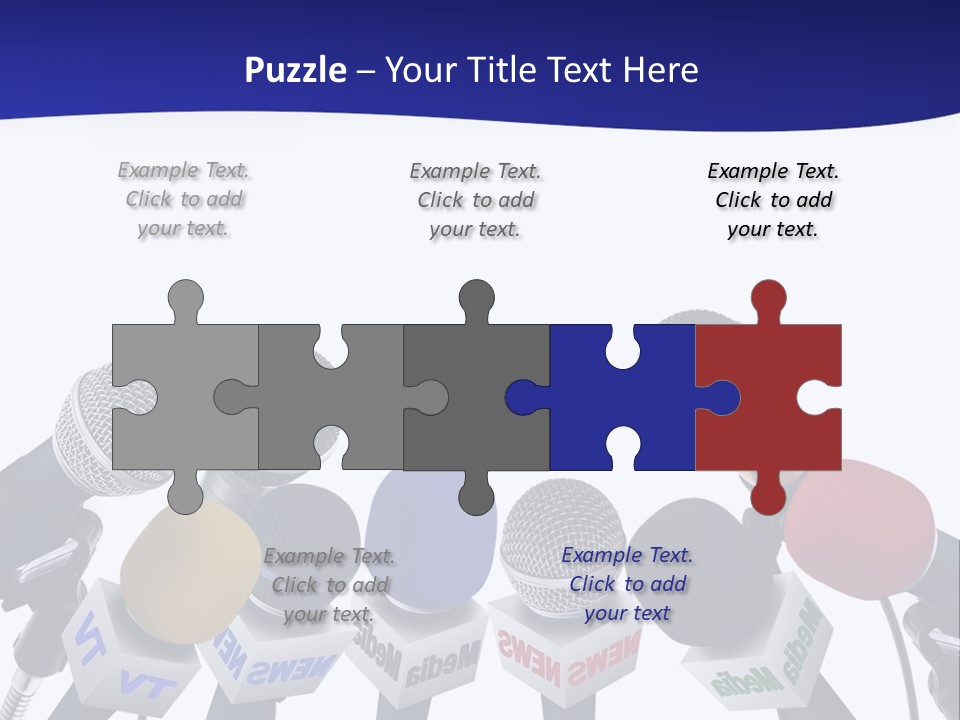 Journalism Event Room PowerPoint Template