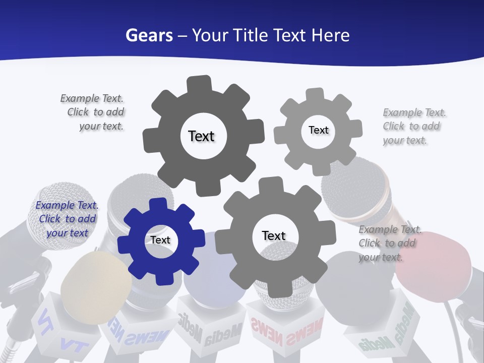Journalism Event Room PowerPoint Template