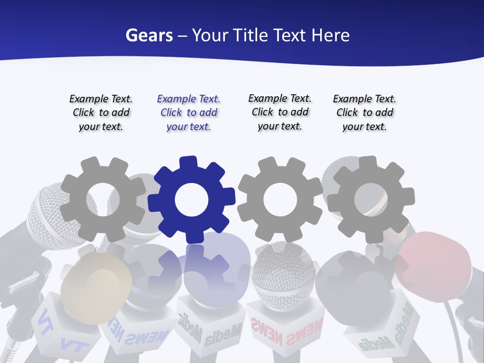 Journalism Event Room PowerPoint Template